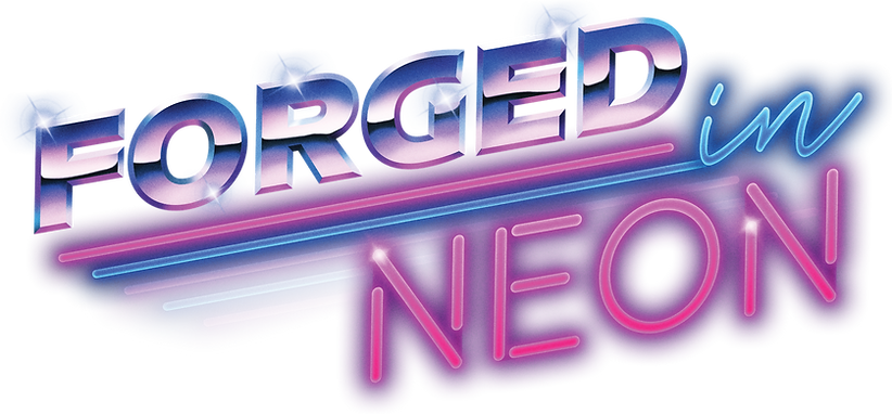 Forged in Neon logo